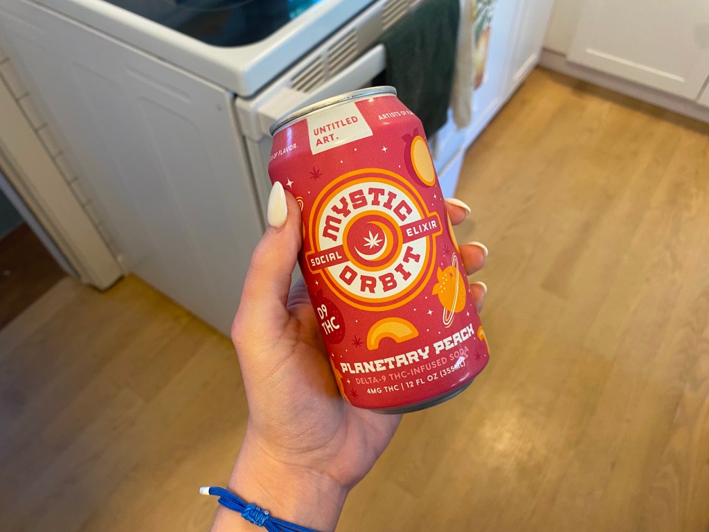 planetary peach drink, thc drink